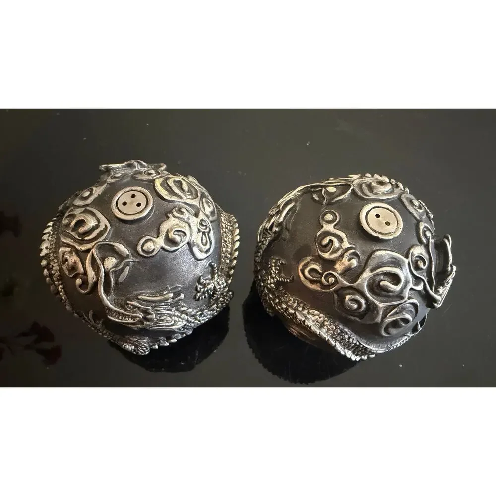 L’Objet Spice Jewels Dragon Phoenix Salt/Pepper Shakers